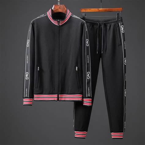 dolce gabbana deportivas|dolce and gabbana tracksuit men's.